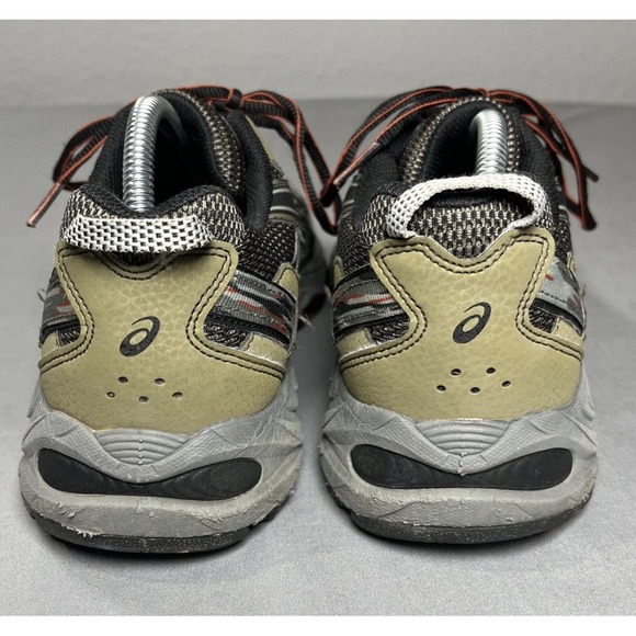 ASICS GEL-Venture‎ 5 Trail Running Shoes Men\'s Size 9 Olive Green Orange T5N3N main image 12